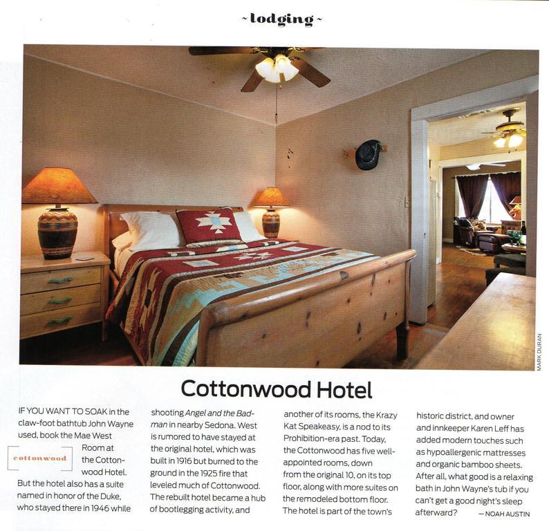 Cottonwood Hotel ภายนอก รูปภาพ